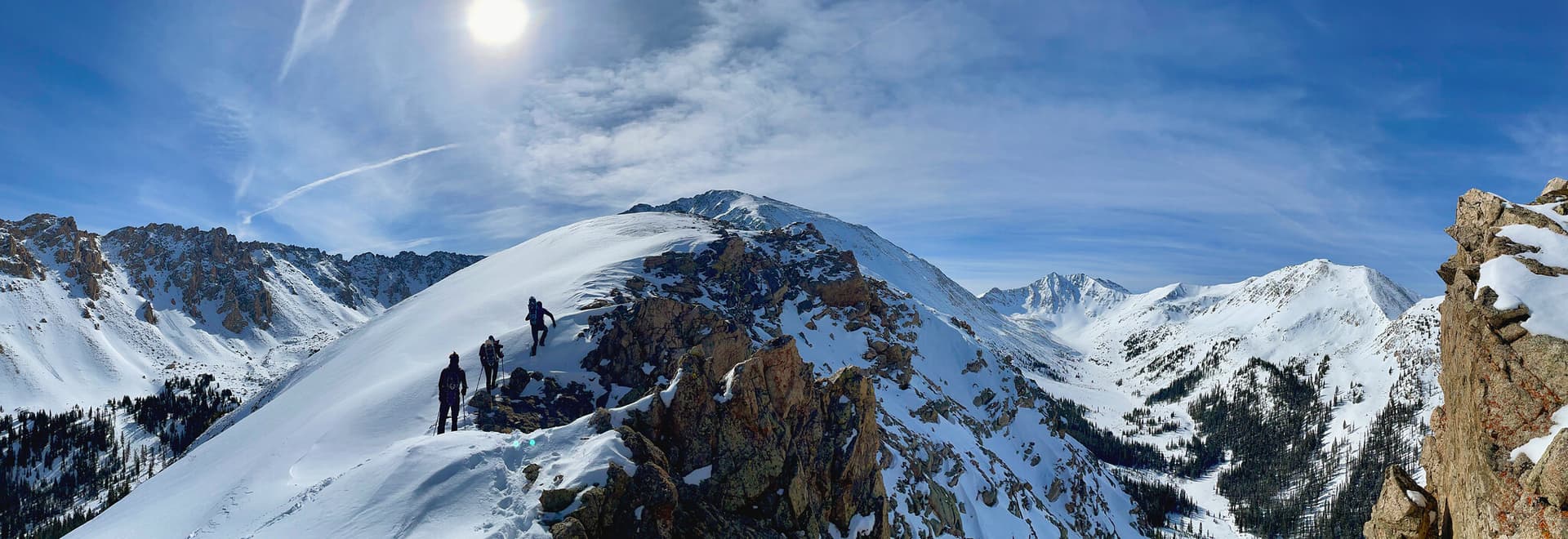 Gaining La Plata's Headwall