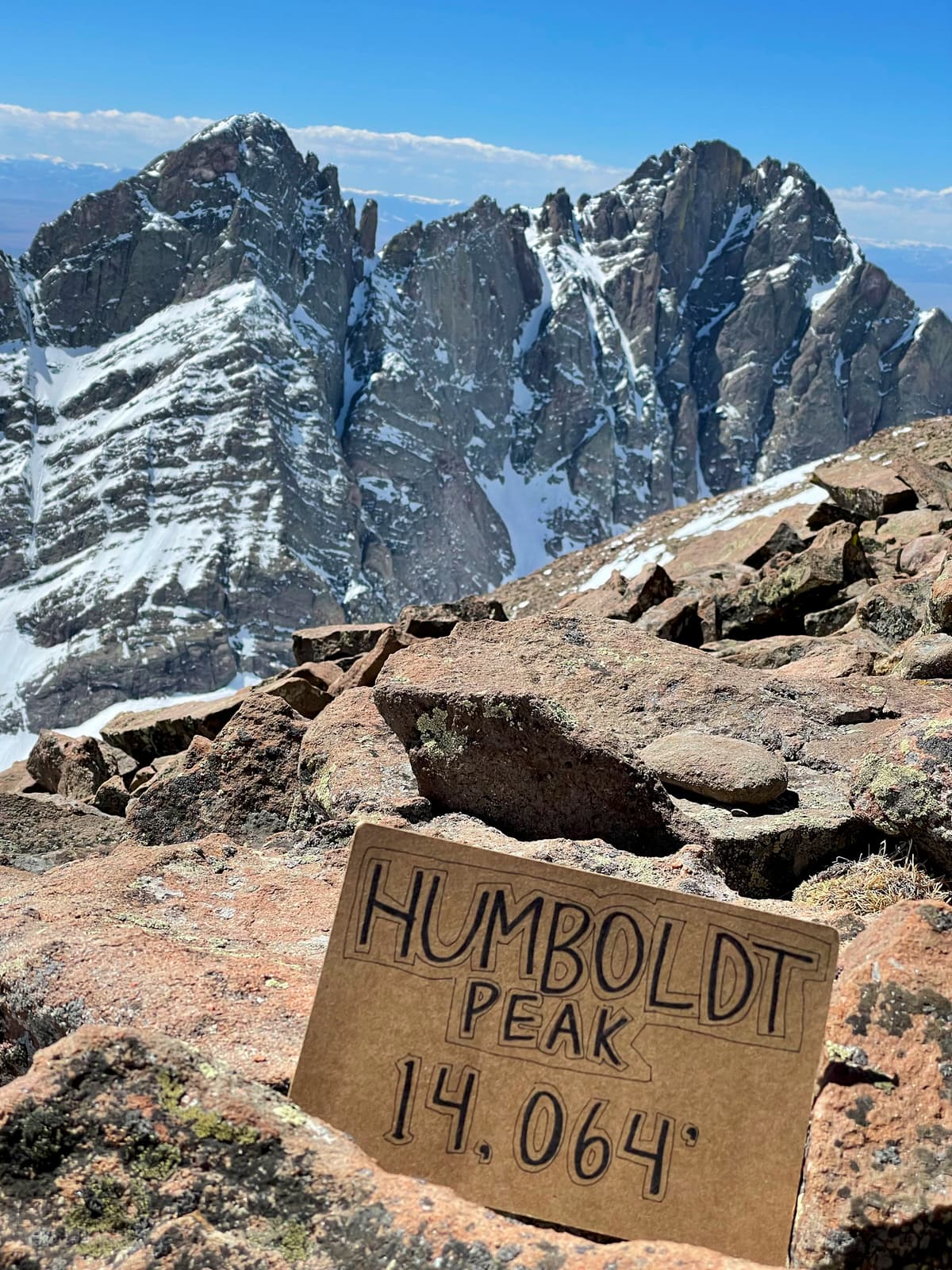 Humboldt Peak's Summit