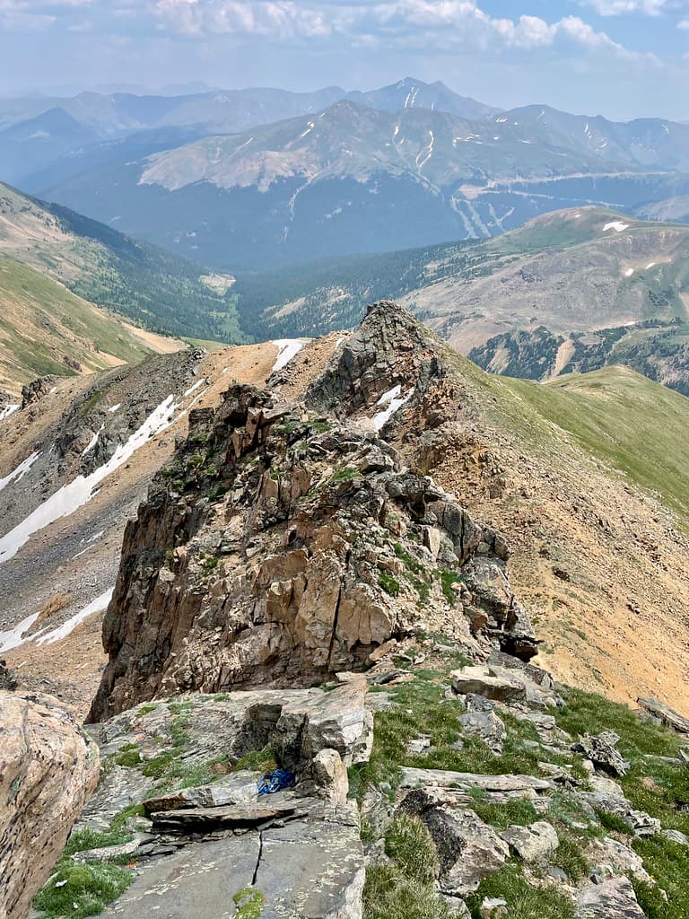 Leftover climbing tools